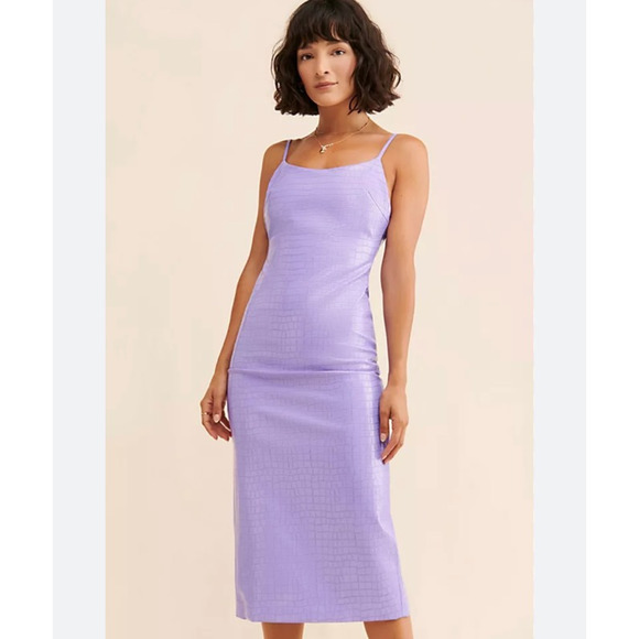 Bardot Lavender Midi Dress - Picture 1 of 9